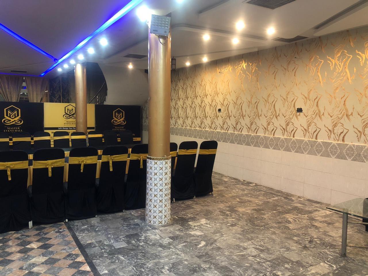 Hall Interior — Corporate Layout